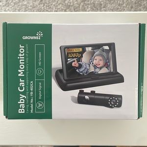 Grownsy baby digital car monitor- BRAND NEW